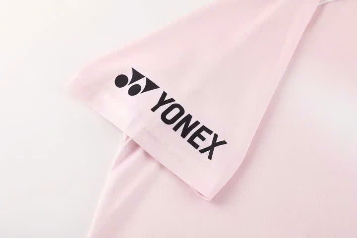 Áo Cầu Lông Cổ Trụ Yonex 861 Hồng Hàng Loại 1 Cao Cấp - Thấm Hút - Thoáng Khí - Co Giãn - Bền Bỉ - Form  Ổn